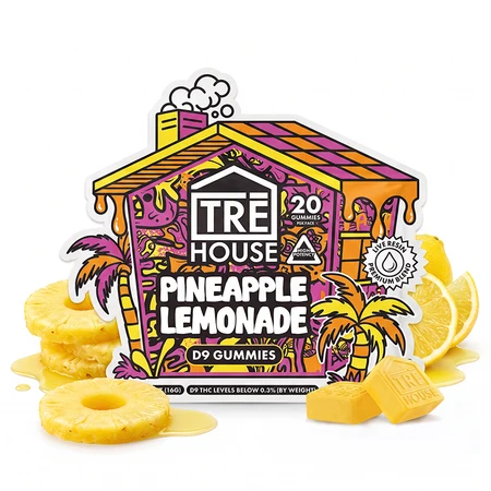 Pineapple Lemonade Delta 9 Gummies + CBD