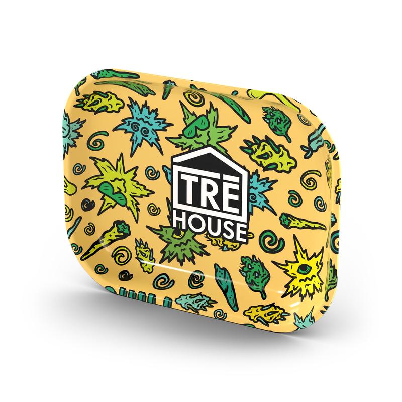 Metal Rolling Tray - Yellow