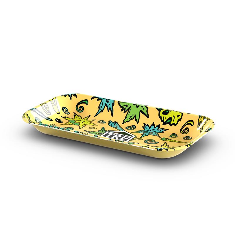 Metal Rolling Tray - Yellow