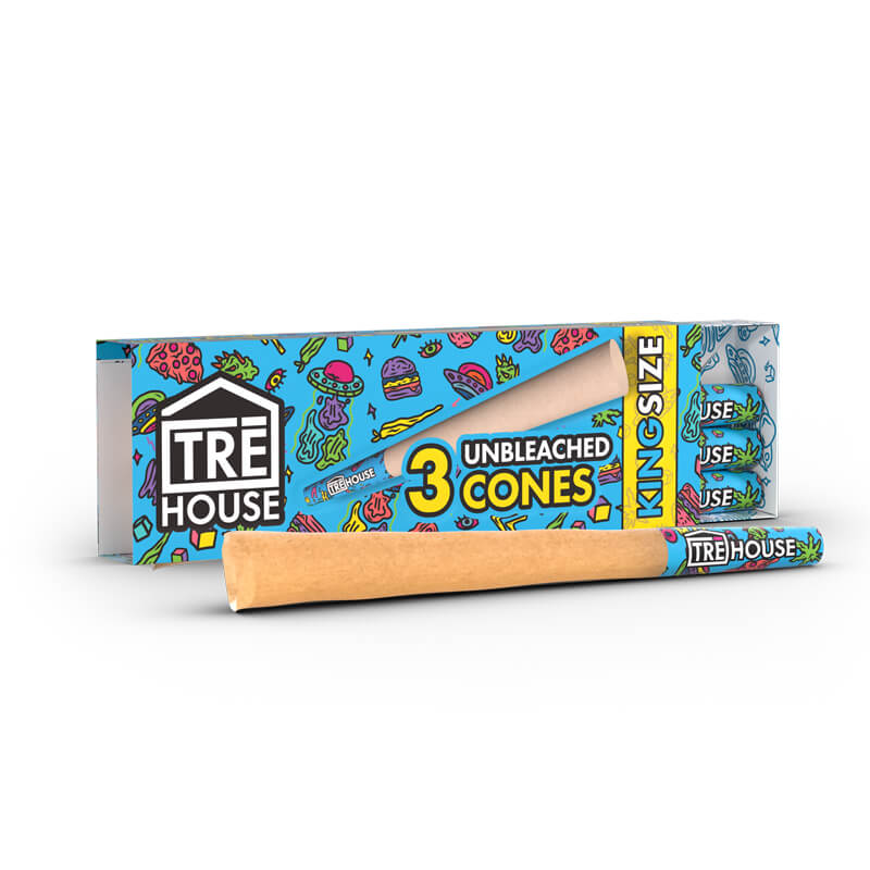King-Size Slim Preroll Cones - 3ct - 4pk Bundle