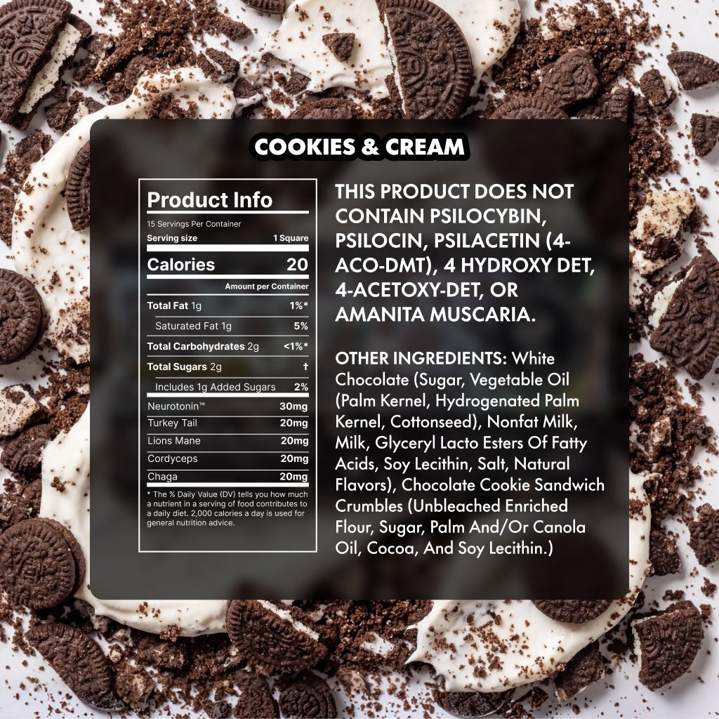 Extra-Strength Mushroom Chocolate Bar