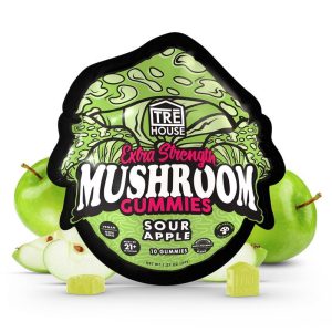 Sour Apple Extra-Strength Mushroom Gummies