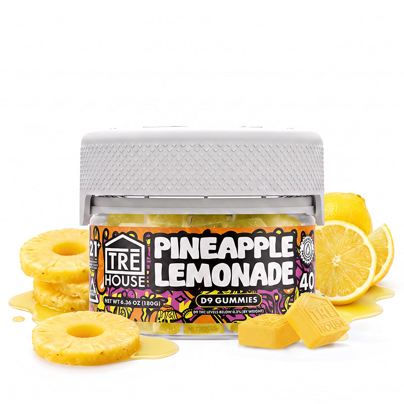 Pineapple Lemonade Delta 9 Gummies + CBD